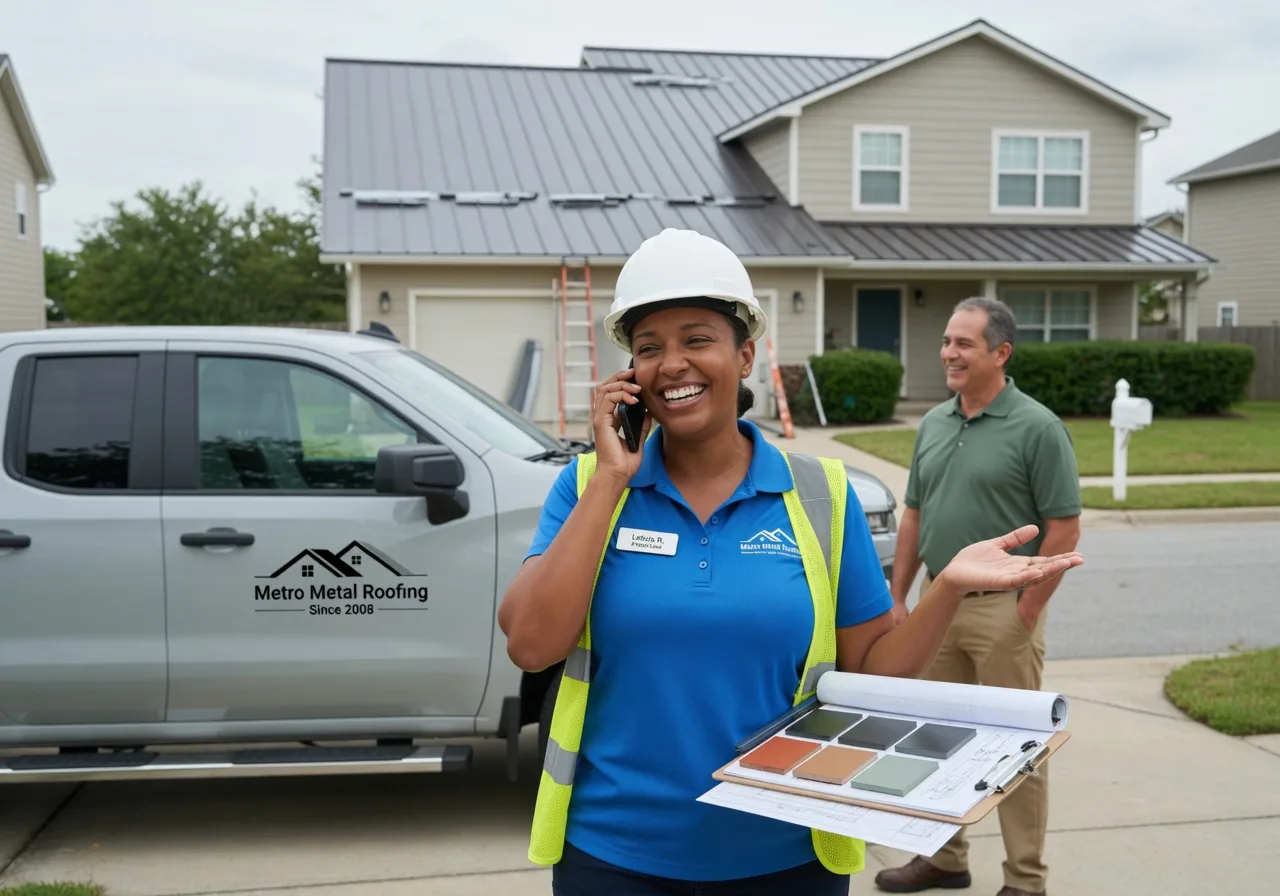 Storm Damage Metal Roof Repair in Lake Linden, MI